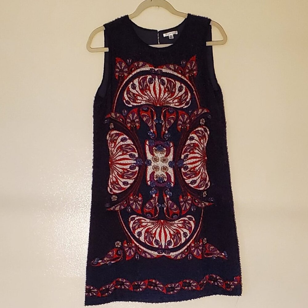 Everyday sleeveless deep violet colorfull mini dress. Size S